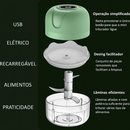 Mini Processador Elétrico Portátil 250ml
